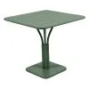 Fermob Luxembourg Table, 80 X 80 Cm, With Pedestal, Cactus -Fredericia Sales LUXEMBOURG GUERIDON 80x80 CACTUS