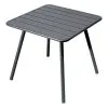 Fermob Luxembourg Table, 80 X 80 Cm, Anthracite