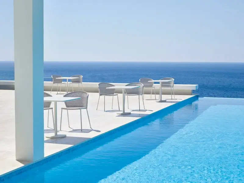 Cane-line Lean Chair, White-grey 6 Cane-line Lean Chair, White-grey - Image 4