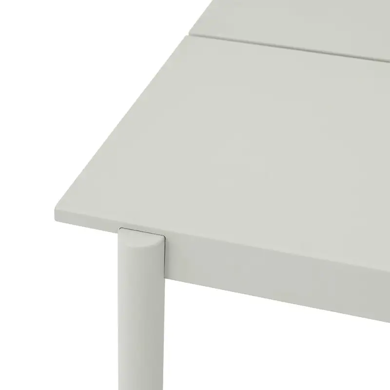 Muuto Linear Steel Table, 200 X 75 Cm, Grey 4 Muuto Linear Steel Table, 200 X 75 Cm, Grey - Image 2