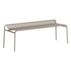 Petite Friture Week-end Bench Without Back, Dune -Fredericia Sales M0742107 week end bench dune PF packshot RVB 2 RVB