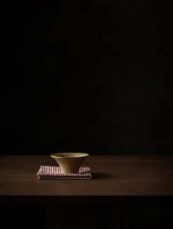 MENU Triptych Ceramic Bowl, 15 Cm, Creme 12 MENU Triptych Ceramic Bowl, 15 Cm, Creme -Fredericia Sales MENU Triptych Bowl Troides Tea Towel 2