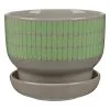 Marimekko Oiva - Alku Flower Pot, 13,5 Cm, Terra - Mint 2 Marimekko Oiva - Alku Flower Pot, 13,5 Cm, Terra - Mint -Fredericia Sales MM 231 alku flower pot 135cm FR1