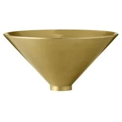 MENU Taper Bowl, Brass