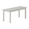 Muuto Linear Steel Bench, 110 Cm, Grey -Fredericia Sales MU31220