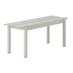 Muuto Linear Steel Bench, 110 Cm, Grey