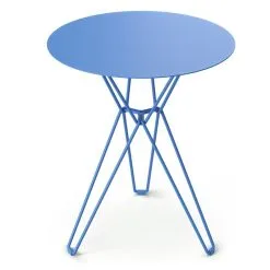 Massproductions Tio Table, 60 Cm, High, Overseas Blue -Fredericia Sales Massproductions overseas blue TioTable42 overseas blue 2