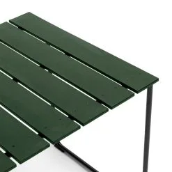Mater Ocean OC2 Table, 140 X 70 Cm, Green -Fredericia Sales Mater 09324 OceanOC2 4persTable Packshot Detail