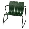 Mater Ocean OC2 Lounge Chair, Green -Fredericia Sales Mater 09334 OceanOC2 LoungeChair Packshot Front