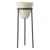 MENU Daiza Planter, 65 X 25 Cm, Ivory -Fredericia Sales Menu Daiza Planter H65 5 front