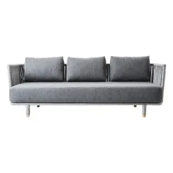 Cane-line Moments 3-seater Sofa, Grey 10 Cane-line Moments 3-seater Sofa, Grey -Fredericia Sales Moments sofa grey