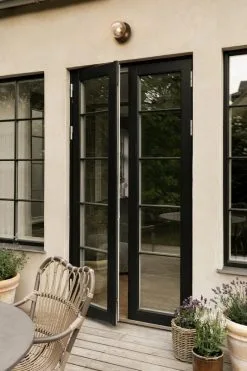 Nuura Liila 1 Outdoor Wall/ceiling Lamp, Dark Bronze - Optic Clear -Fredericia Sales NUURA outdoor3014