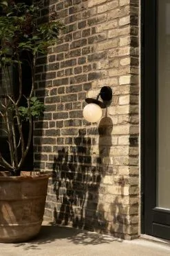 Nuura Liila Outdoor Wall Lamp, Black - Opal White 11 Nuura Liila Outdoor Wall Lamp, Black - Opal White -Fredericia Sales NUURA outdoor3158