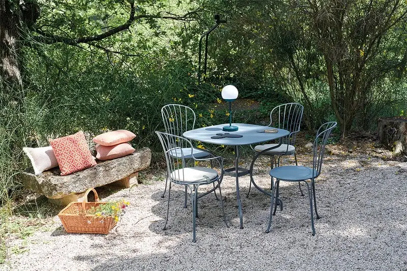 Fermob Opéra+ Armchair, Cotton White 5 Fermob Opéra+ Armchair, Cotton White - Image 3