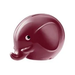 Palaset Medi Elephant Moneybox, Burgundy