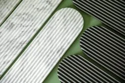 Northern Podium Board, 90 Cm, Black Basalt -Fredericia Sales Podium black white closeup landscape Northern ph PO Solvberg High res 2