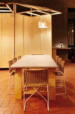 Santa & Cole Ramón Chair, Natural - White -Fredericia Sales Ramon 2 x2400