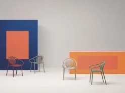 Pedrali Remind 3735r Armchair, Recycled Plastic, Grey 11 Pedrali Remind 3735r Armchair, Recycled Plastic, Grey -Fredericia Sales Remind family 2019