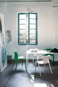 Magis Air Armchair, White 10 Magis Air Armchair, White -Fredericia Sales airchair airarmchair striped