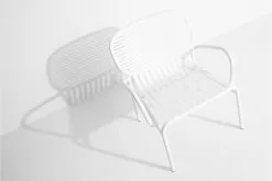 Petite Friture Week-end Lounge Chair, White -Fredericia Sales armchair week end 281129