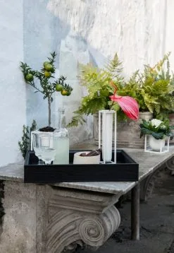 By Lassen Kubus Flowerpot 10, White -Fredericia Sales byLassen Frame Tray Kubus Vase Flora 300