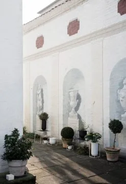 By Lassen Kubus Flowerpot 14, White -Fredericia Sales byLassen Kubus Vase Nolia Flowerpots 300