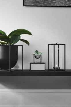 By Lassen Kubus Bowl, Mini, Nickel -Fredericia Sales byLassen LightIn Kubus Bowl Mini Nickel Flowerpot 23