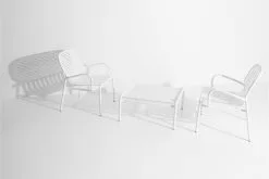 Petite Friture Week-end Lounge Chair, White -Fredericia Sales coffee table week end 28429 1