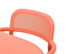 Fatboy Toní Armchair, 4 Pcs, Tangerine -Fredericia Sales fatboy ton armchair tangerine closeup 01 105645 role