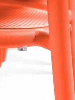 Fatboy Toní Armchair, 4 Pcs, Tangerine -Fredericia Sales fatboy ton armchair tangerine closeup 03 105645 role