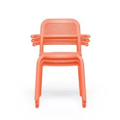 Fatboy Toní Armchair, 4 Pcs, Tangerine -Fredericia Sales fatboy ton armchair tangerine packshot 05 105645 role