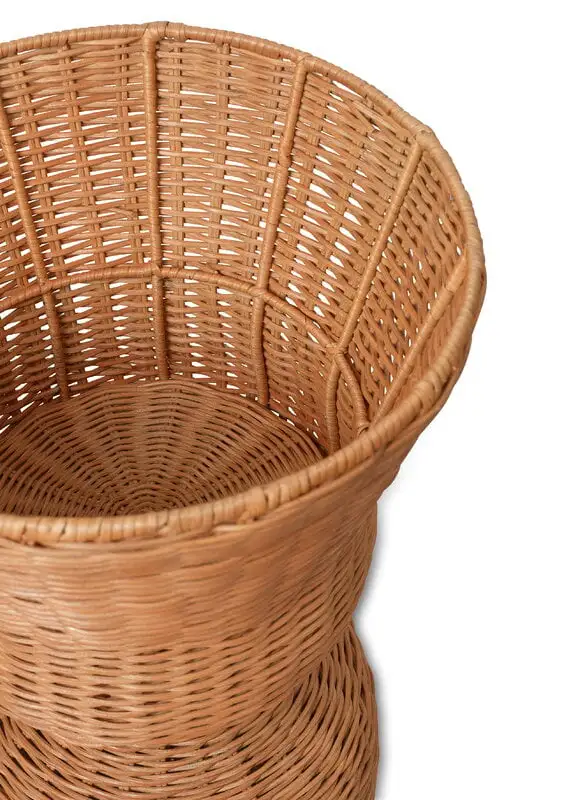 Ferm LIVING Agnes Plant Stand, 90 Cm, Rattan 3 Ferm LIVING Agnes Plant Stand, 90 Cm, Rattan - Image 2