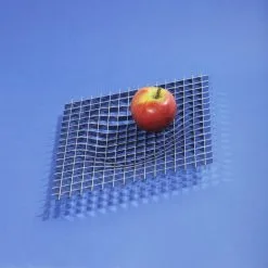 Fundamental Berlin Gravity Tray, 20 X 20 Cm, Stainless Steel -Fredericia Sales grv try blue