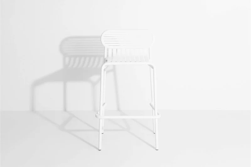 Petite Friture Week-end High Stool, White 5 Petite Friture Week-end High Stool, White - Image 3