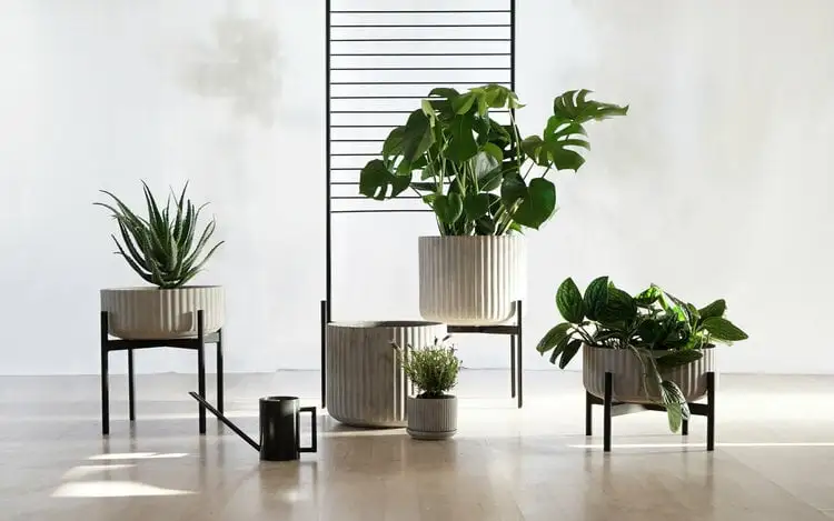 Elementa Pot, Medium, Grey 7 Elementa Pot, Medium, Grey - Image 5