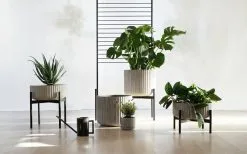 Elementa Pot, Low, Grey -Fredericia Sales klorofyllanderssenvollforelementa 3